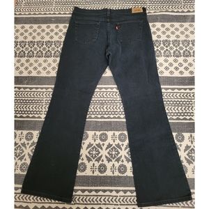 Levis 515 classic black bootcut women's jeans
